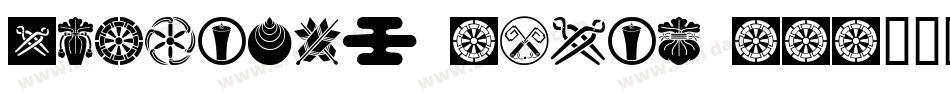 Oriental Icons III字体转换